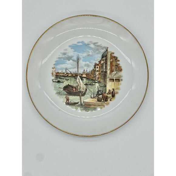 VINTAGE "Scenes of Venice" Collector Plates (4 Total) - Picture 2 of 9